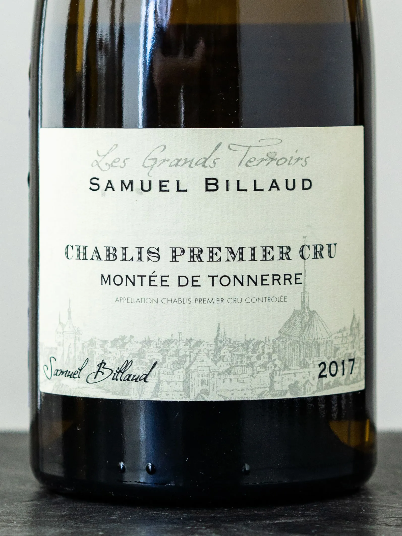 Этикетка Samuel Billaud Chablis Premier Cru Montee de Tonnerre